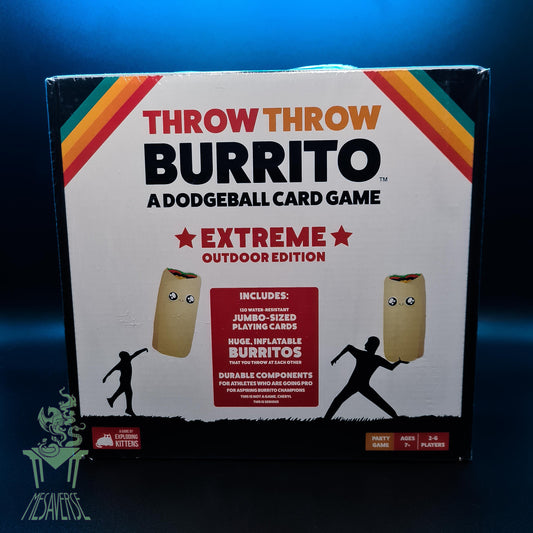 Throw Throw Burrito Extreme Outdoor Edition