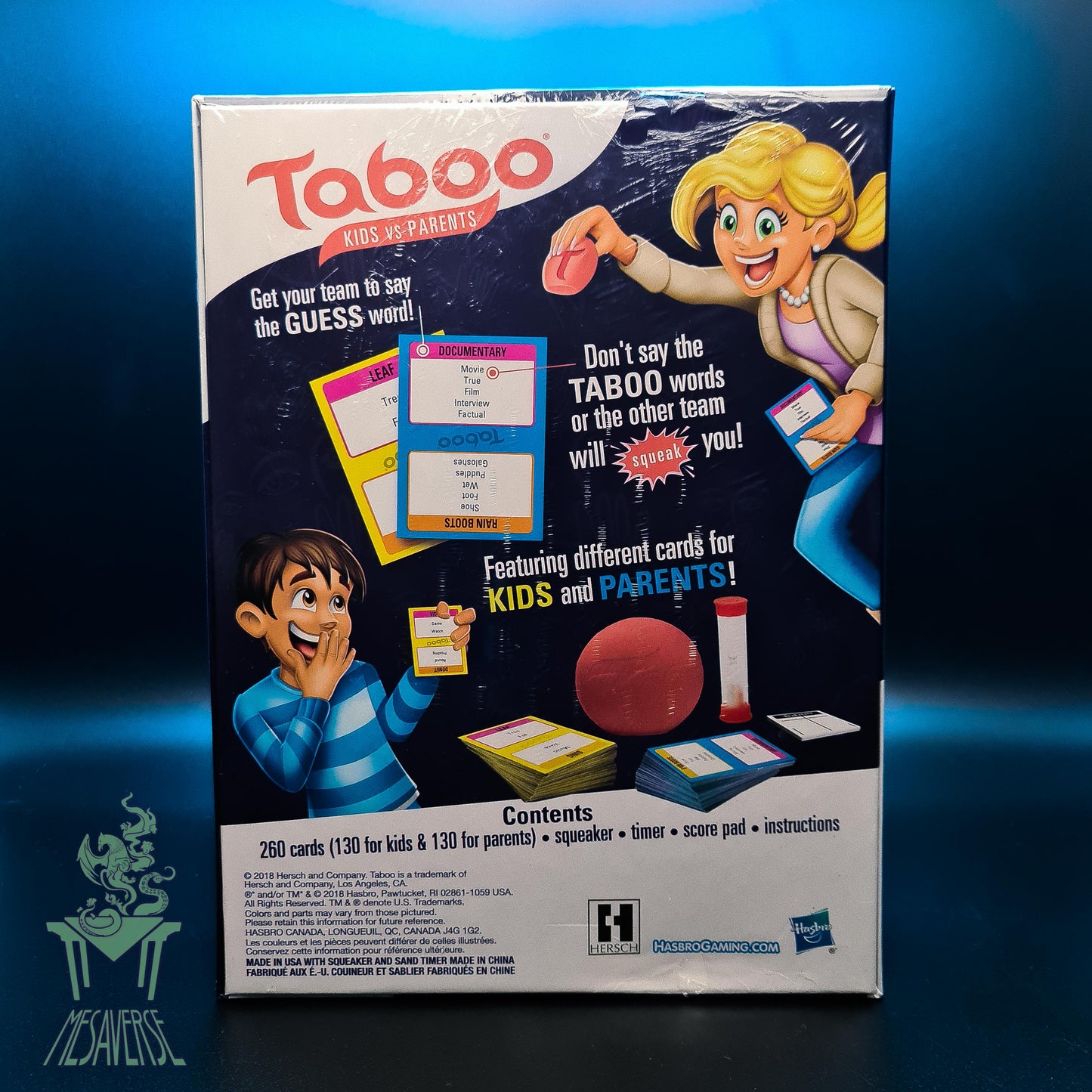 Taboo Kids vs. Parents