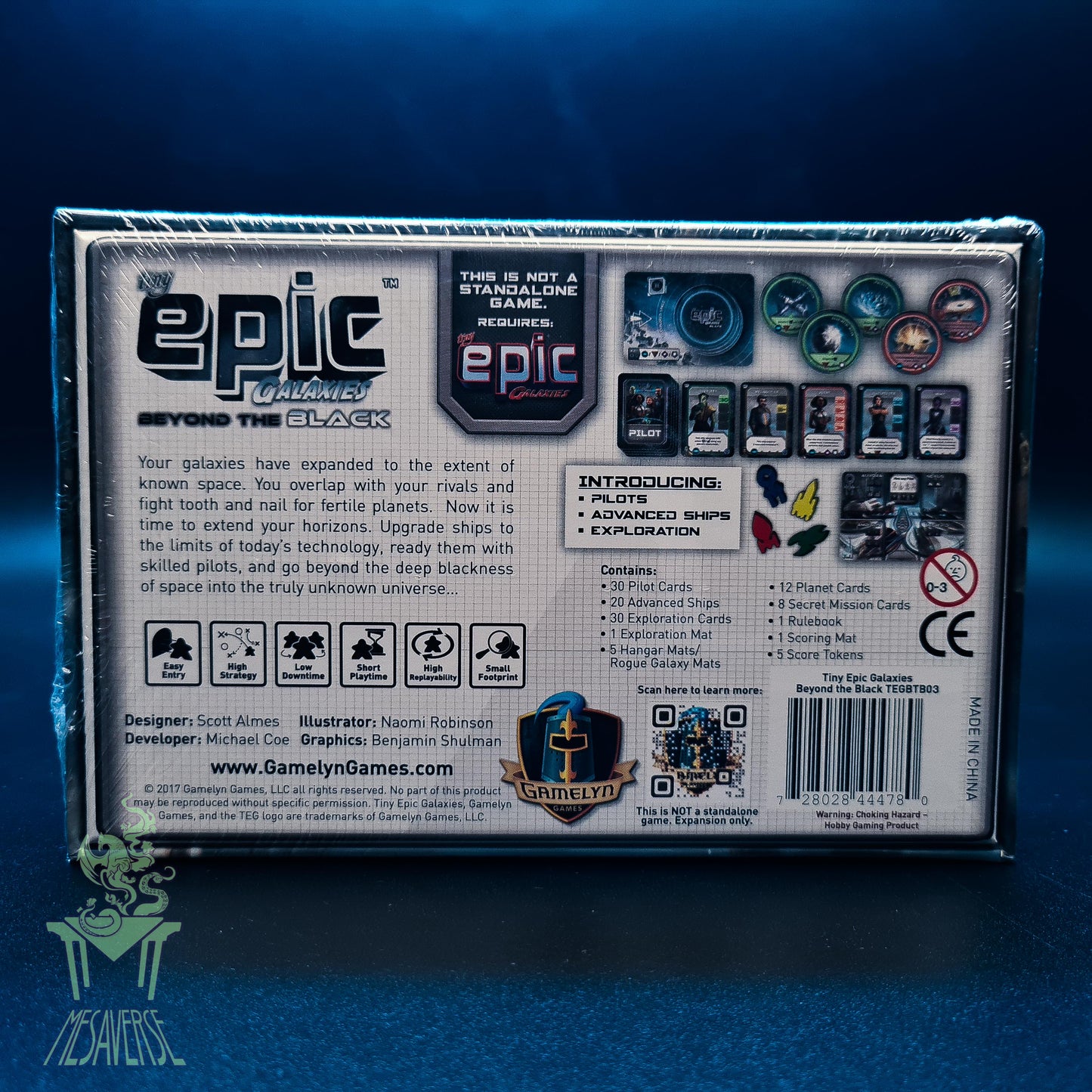 Tiny Epic Galaxies Beyond the Black