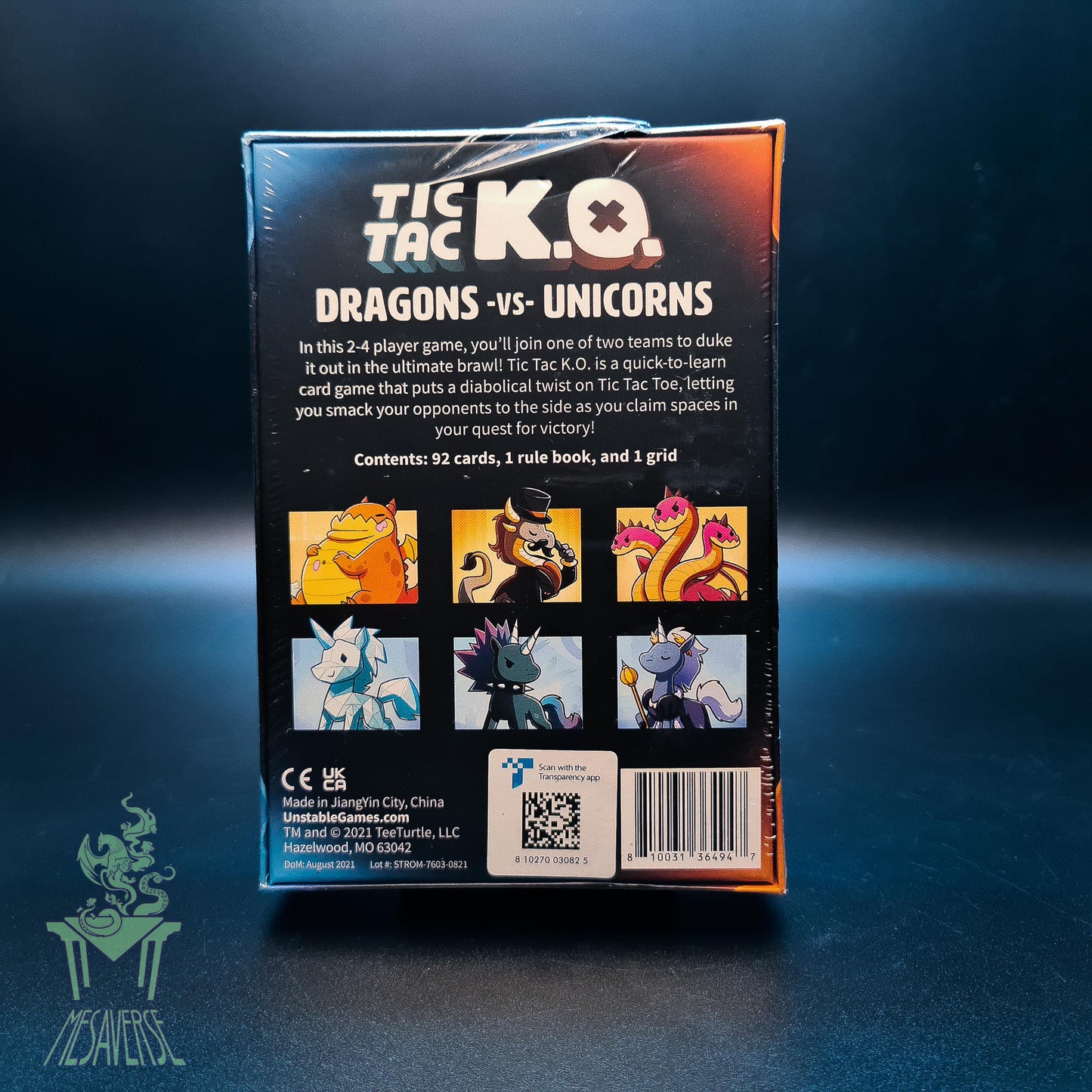 Tic Tac K.O. : Dragons vs. Unicorns