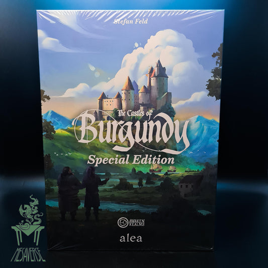 The Castles of Burgundy: Special Edition- 3D Terrain, Acrylic Hex, Upgraded Token