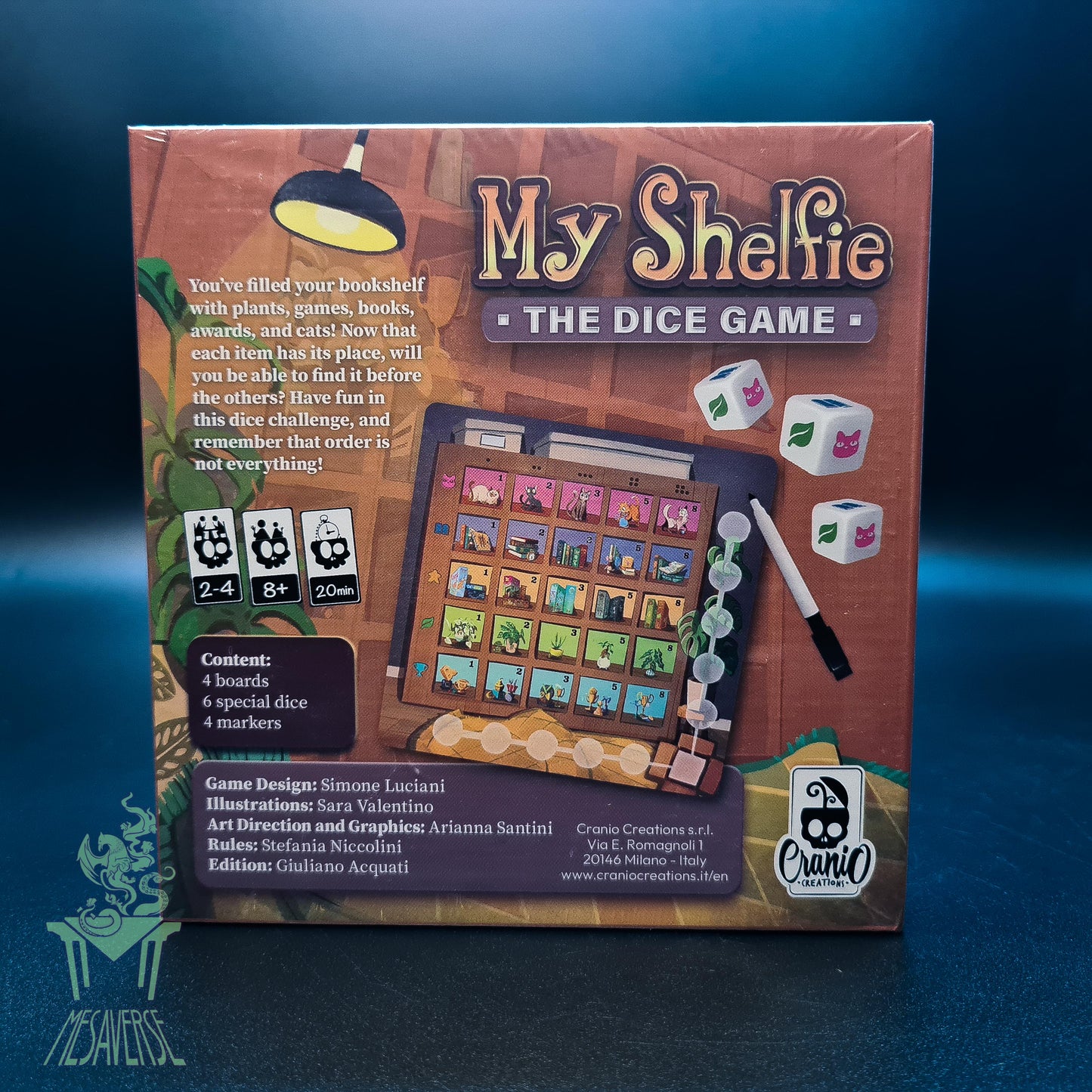 My Shelfie: The Dice Game