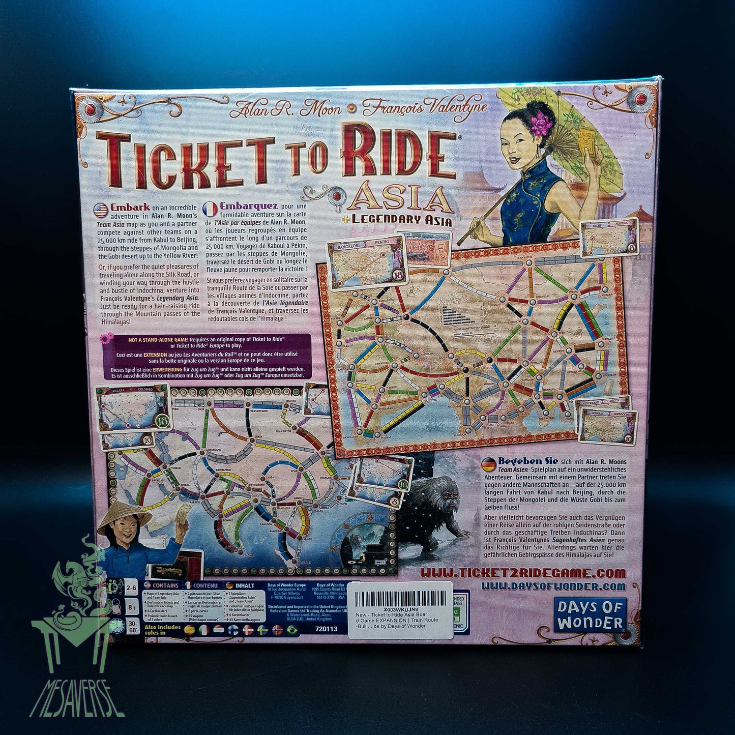 Ticket to Ride Asia