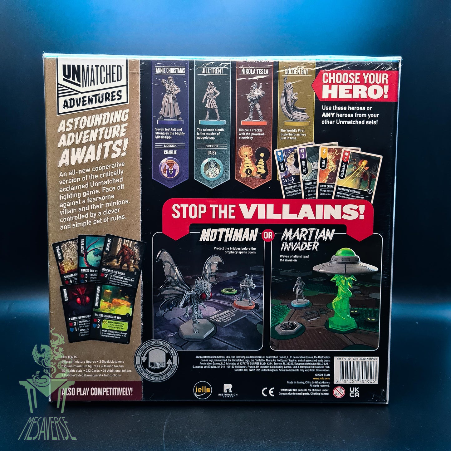 Unmatched Adventures: Tales to Amaze Kickstarter