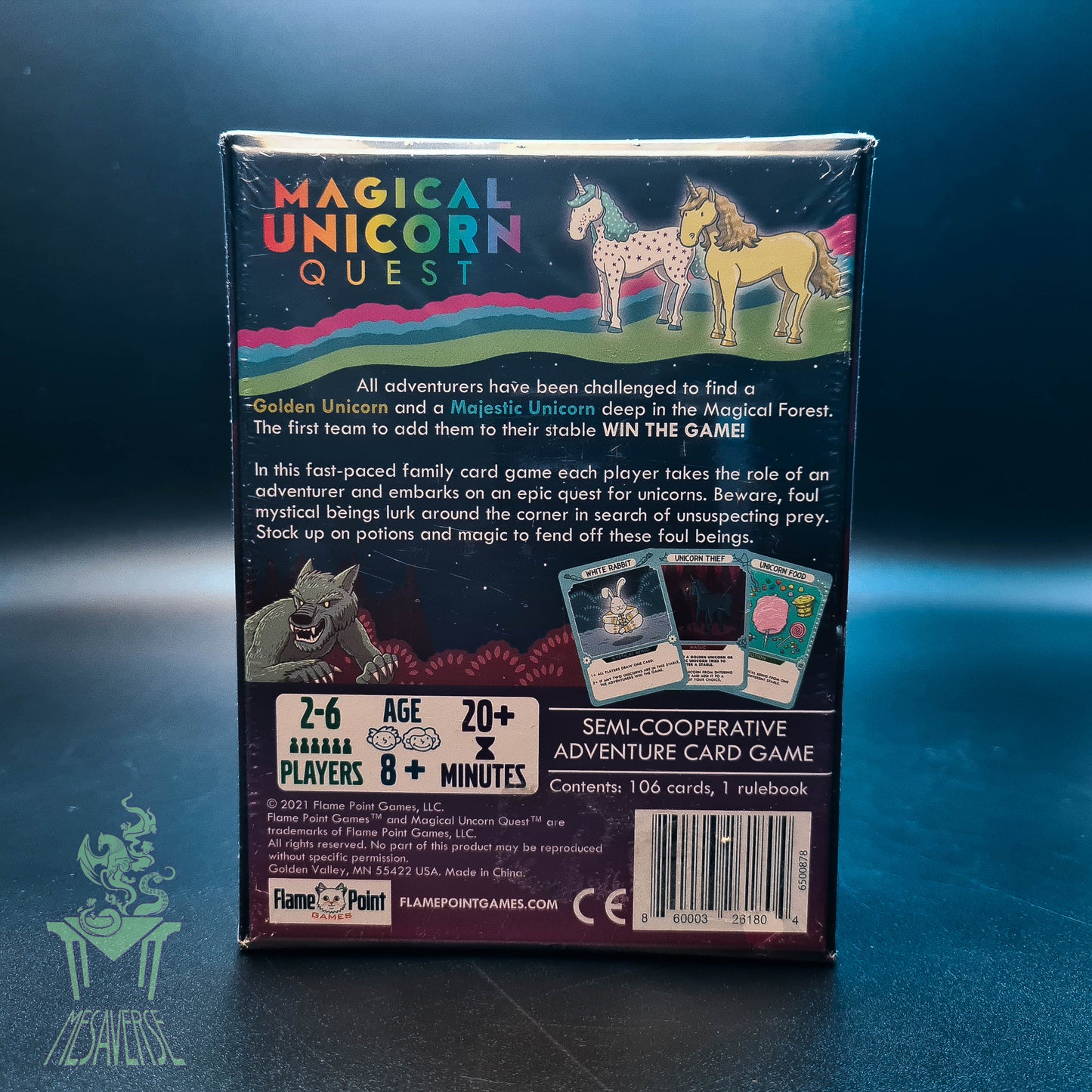 Magical Unicorn Quest Card Game