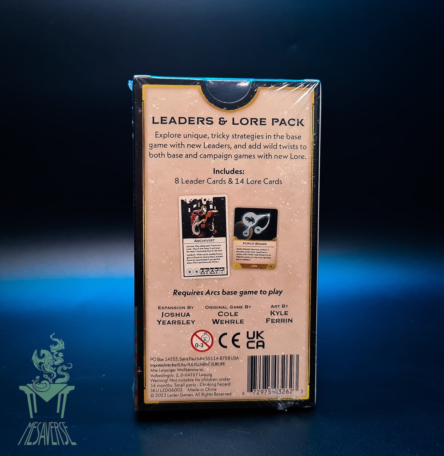 Arcs with Leaders and Lore Pack