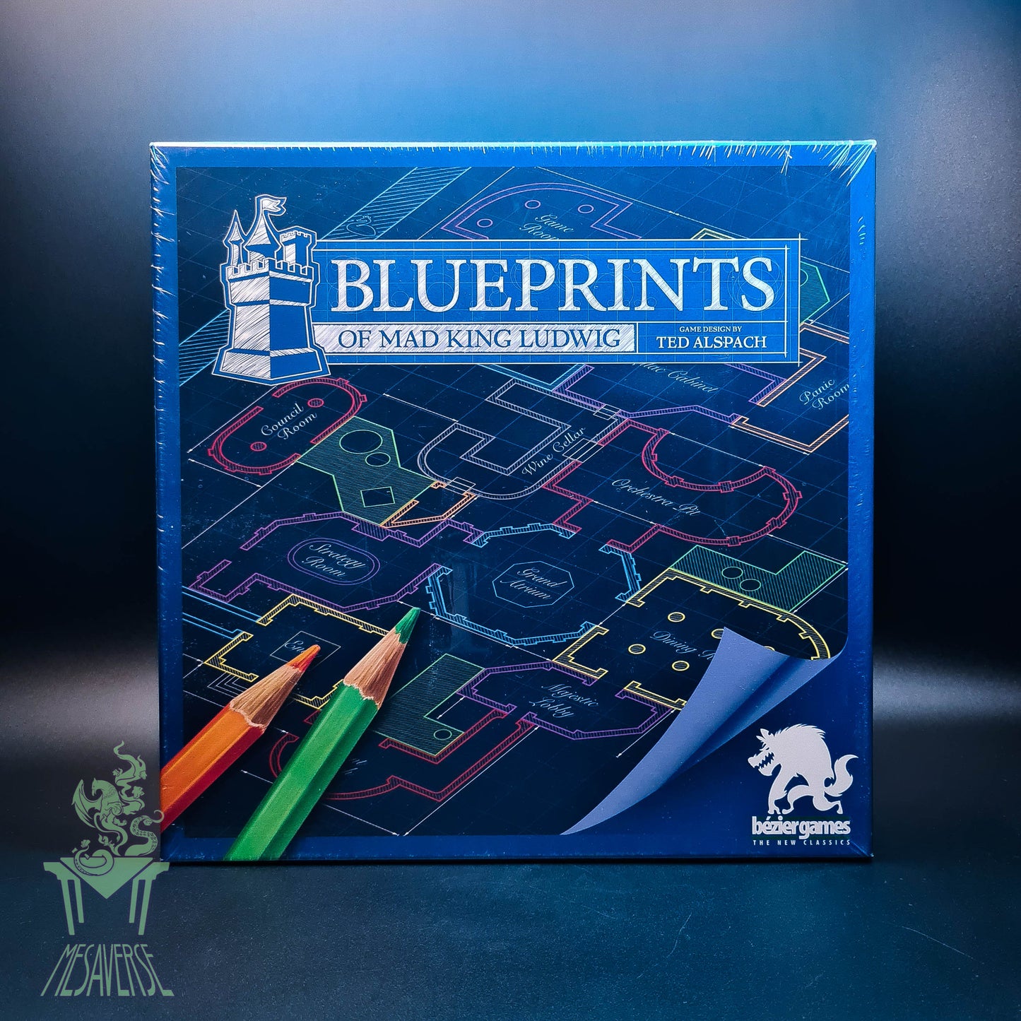 Blueprints of Mad King Ludwig