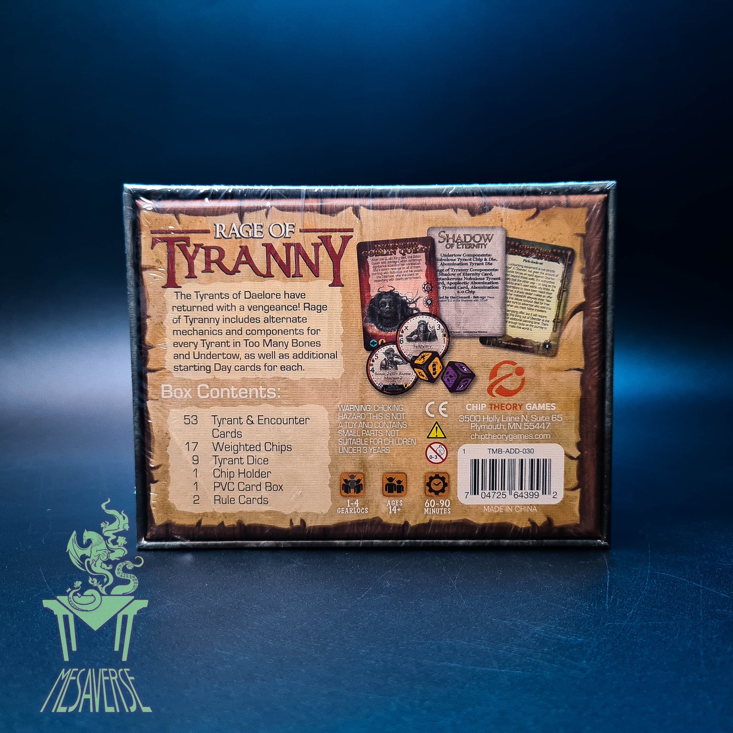 Too Many Bones: Rage of Tyranny Expansion