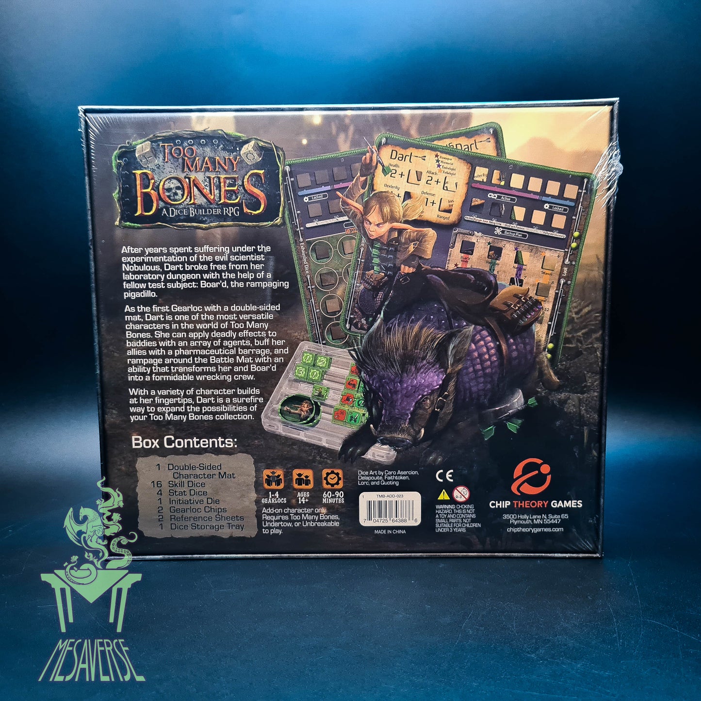 Too Many Bones: Dart