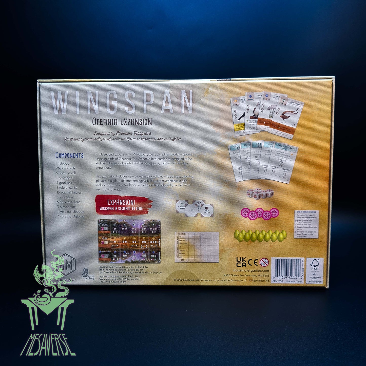 Wingspan: Oceania Expansion