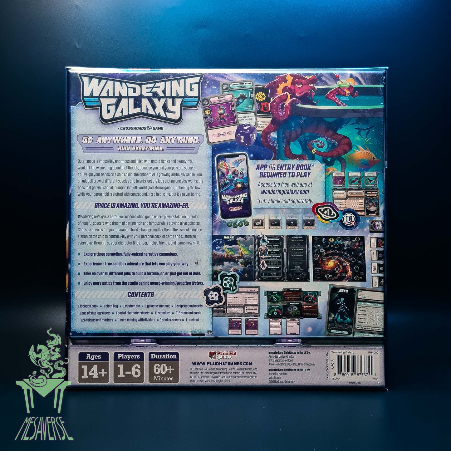 Wandering Galaxy : A Crossroads Game