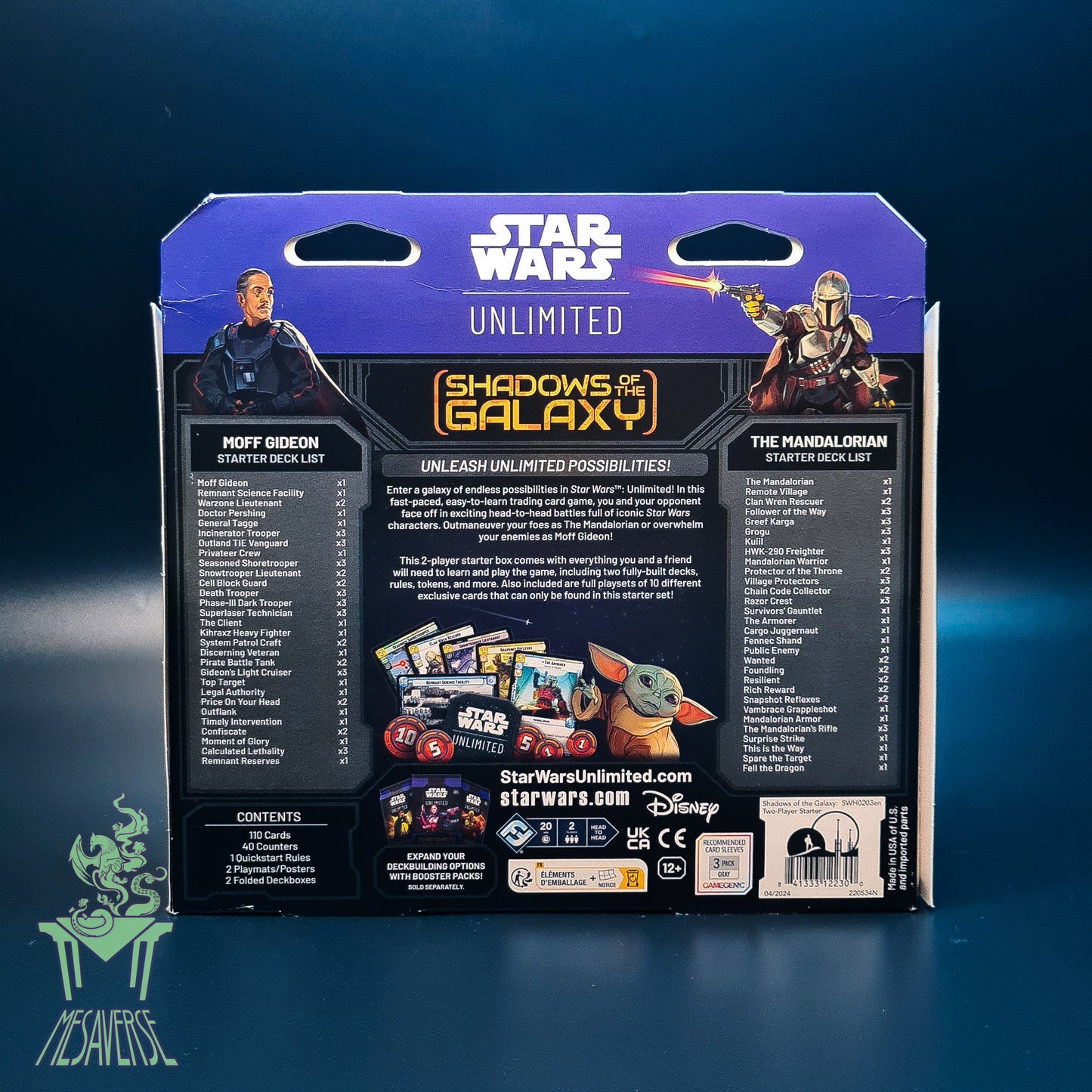 Star Wars: Unlimited TCG Shadows of The Galaxy Starter Set