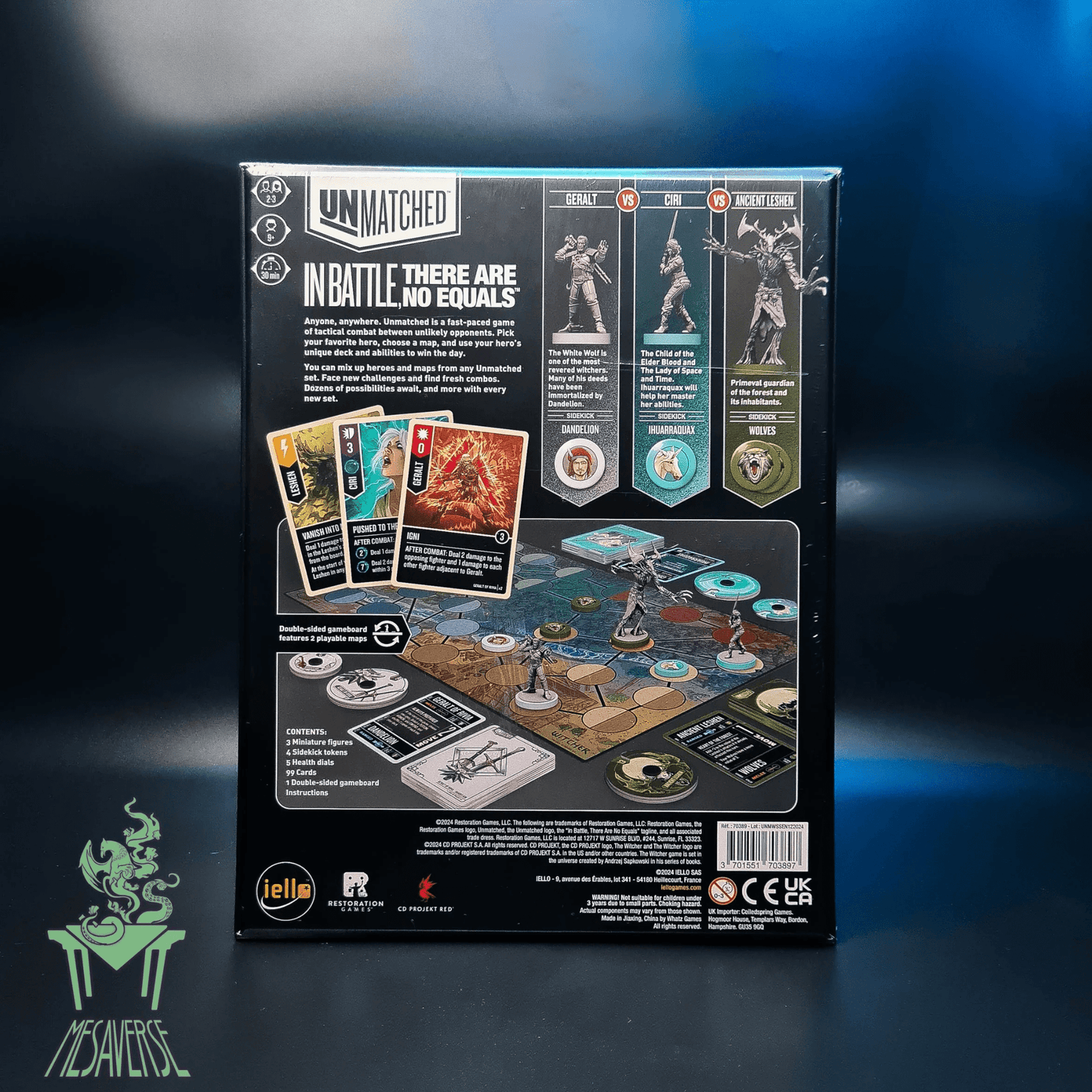 Unmatched: Witcher: Steel and Silver