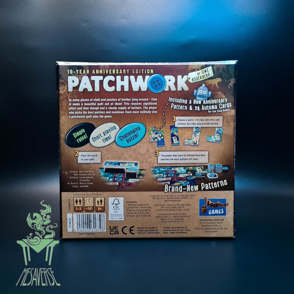 Patchwork Specials: 10 Year Anniversary Edition