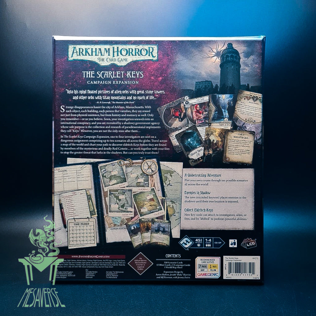 Arkham Horror: The Scarlet Keys Campaign Expansion