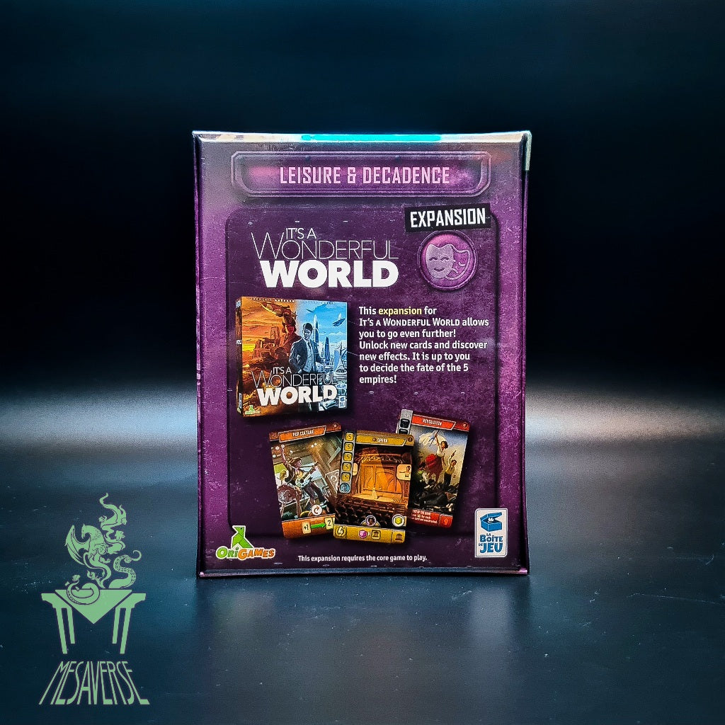 It's a Wonderful World: Leisure & Decadence