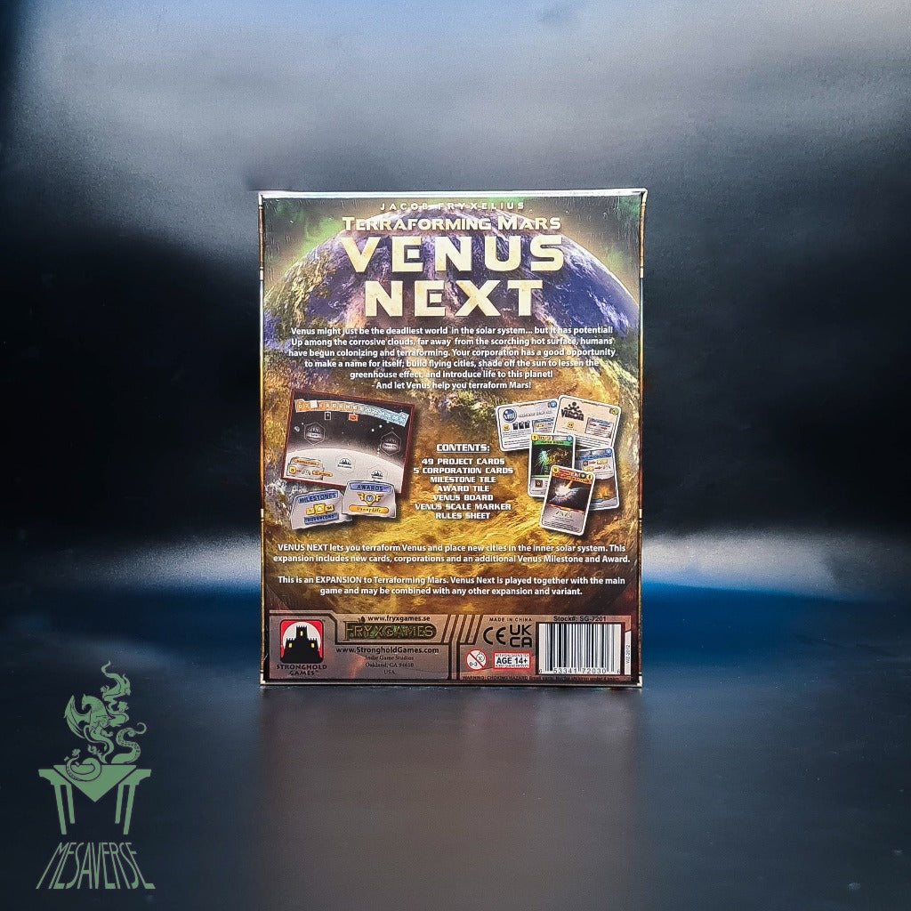 Terraforming Mars Venus Next