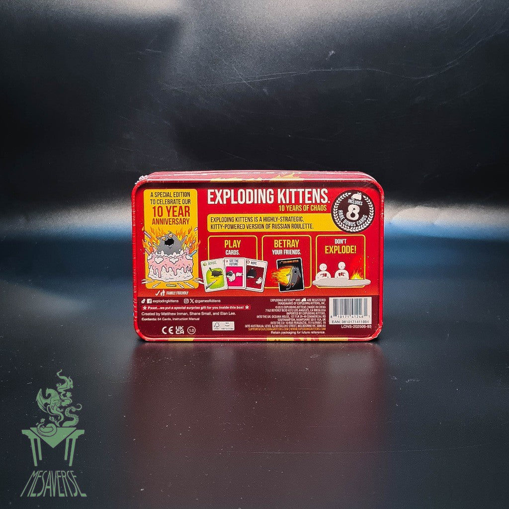 Exploding Kittens 10th Years of Chaos