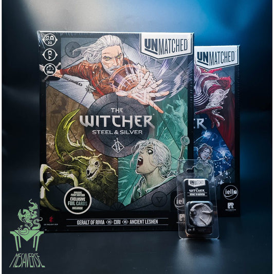 Unmatched: The Witcher Bundle with Foil Cards