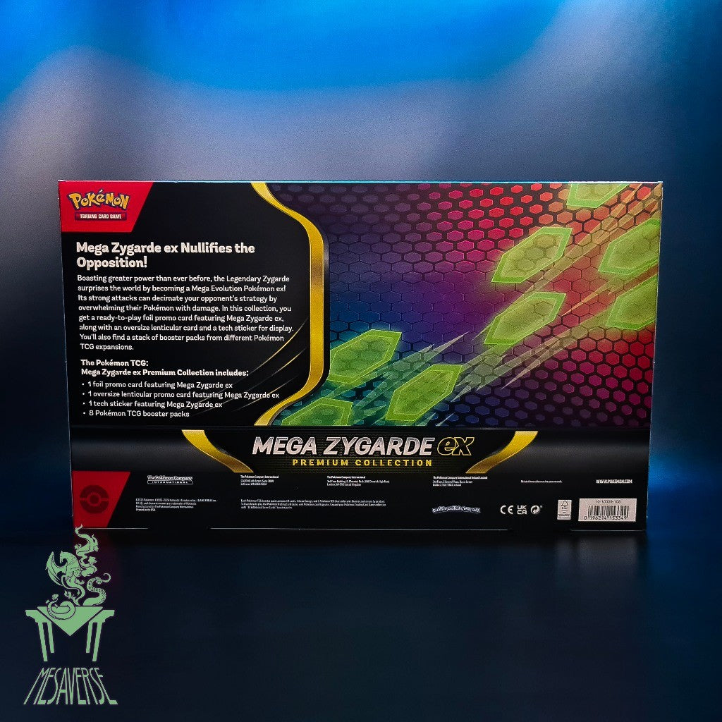 Pokemon TCG: Mega Zygarde ex Premium Collection