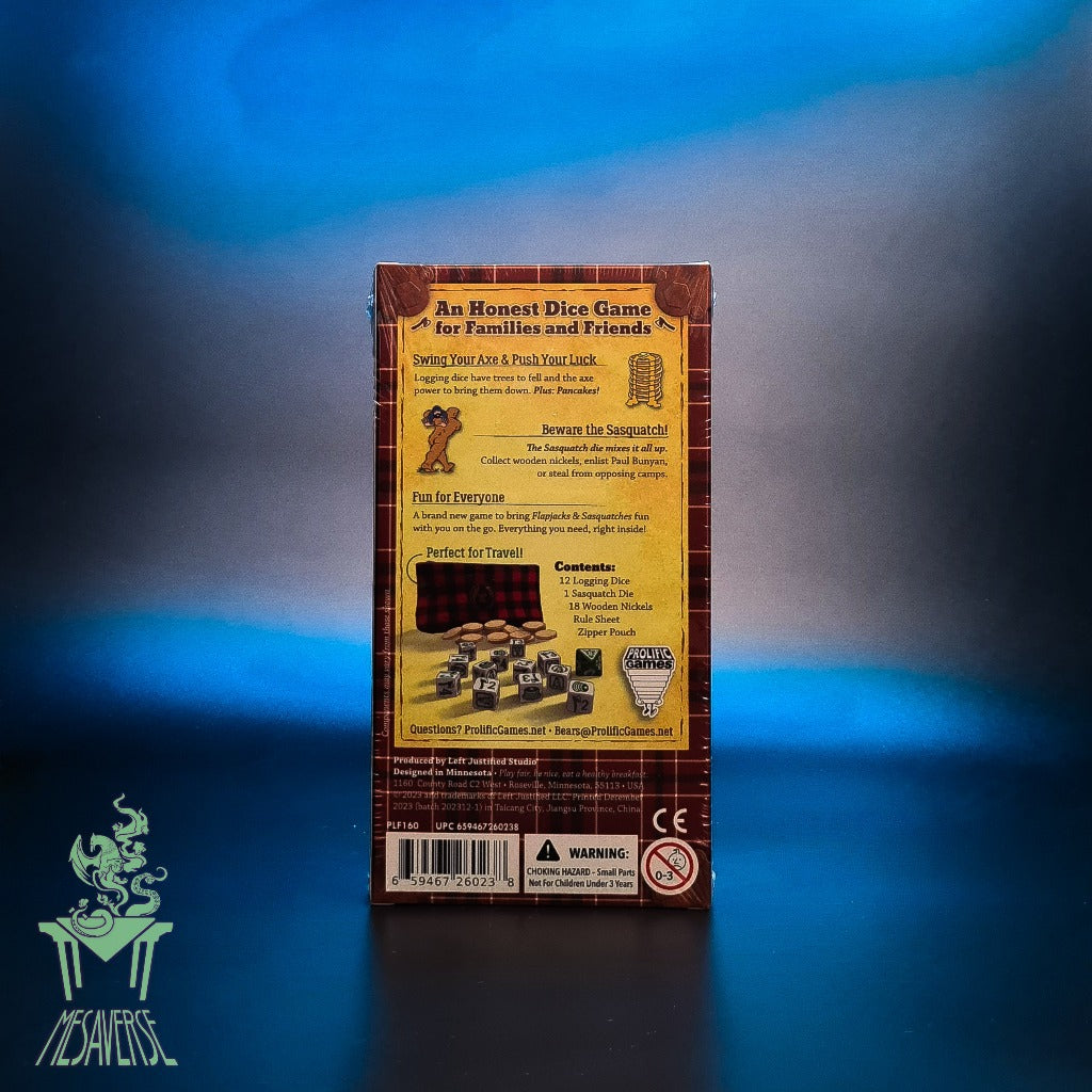 Flapjacks & Sasquatches Dice Game