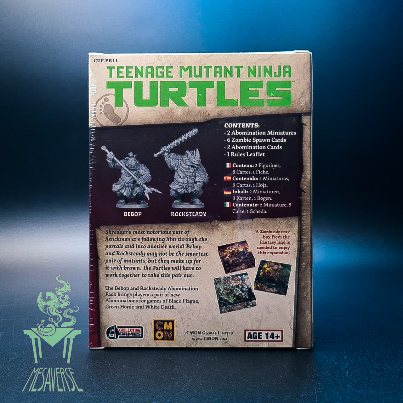 Zombicide White Death - Bebop and Rocksteady Promo Pack