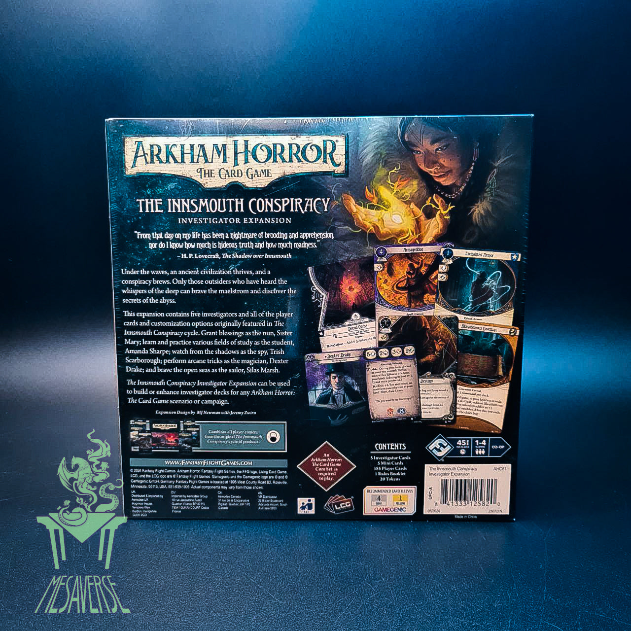 Arkham Horror: The Innsmouth Conspiracy Investigator Expansion