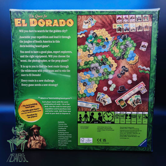 The Quest for El Dorado: Golden Temples Adventure