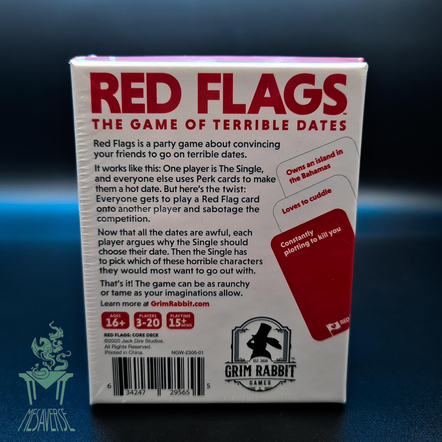 Red Flags Core Game Grim Rabbit Version