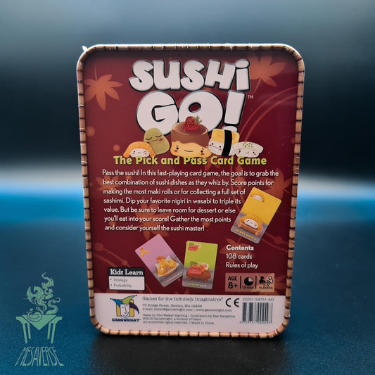 Sushi Go! - The Pick and Pass Card Game