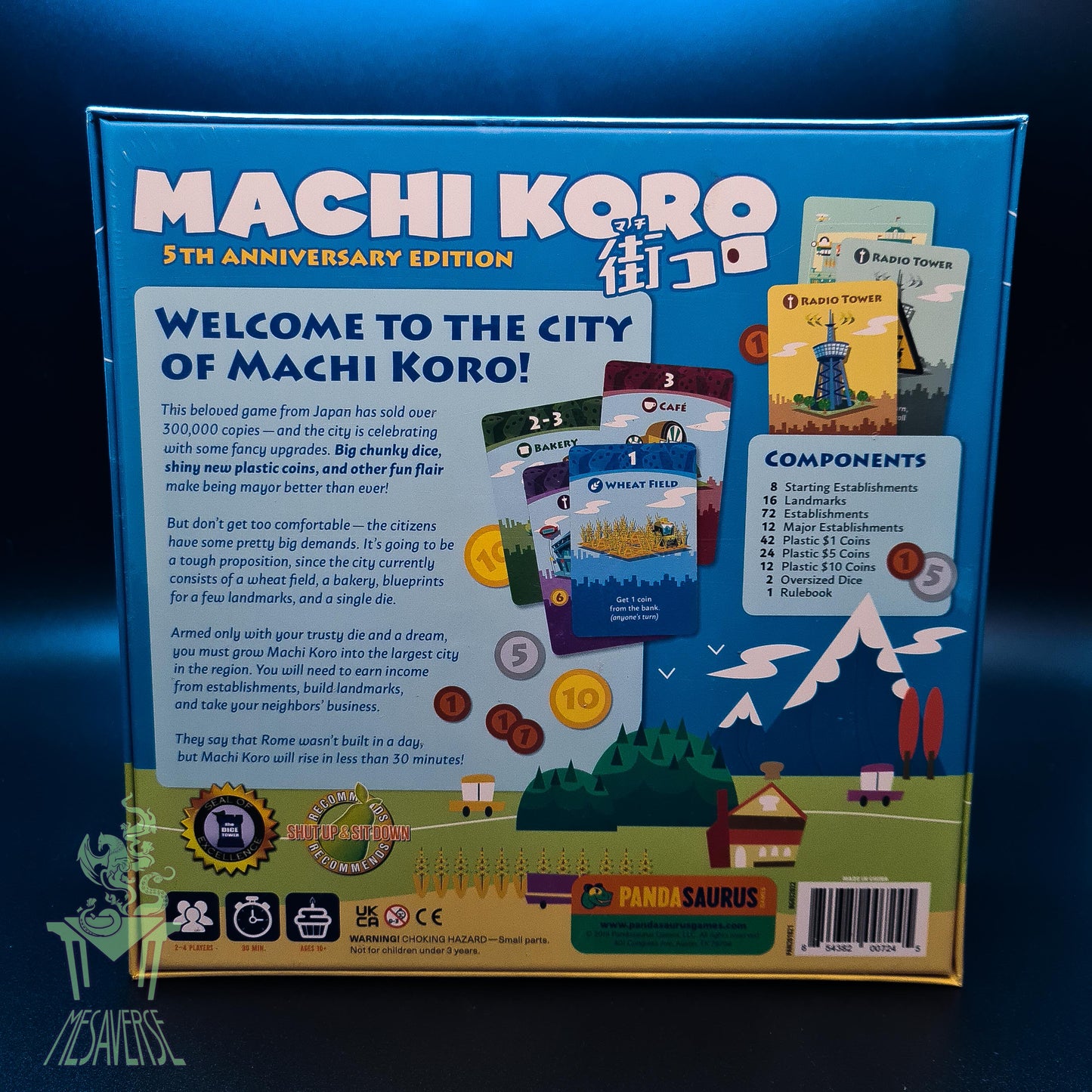 Machi Koro 5th Anniversary Edition