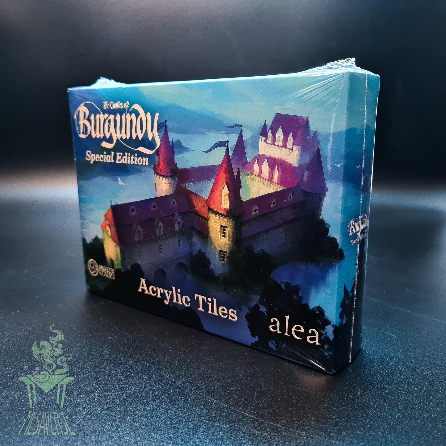 The Castles of Burgundy: Special Edition- 3D Terrain, Acrylic Hex, Upgraded Token