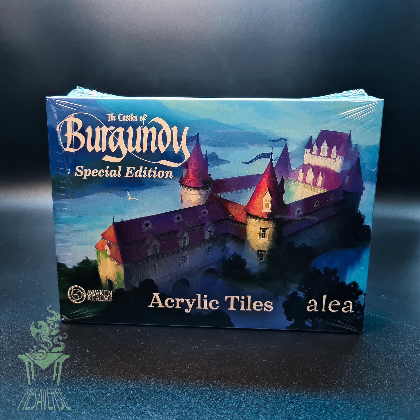 The Castles of Burgundy: Special Edition- 3D Terrain, Acrylic Hex, Upgraded Token