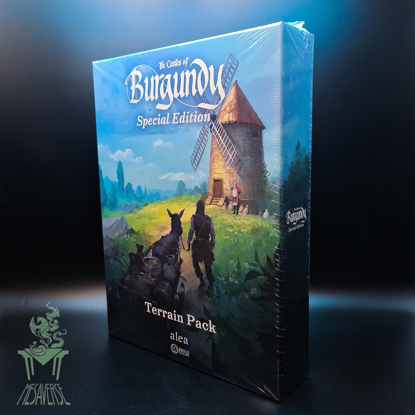 The Castles of Burgundy: Special Edition- 3D Terrain, Acrylic Hex, Upgraded Token