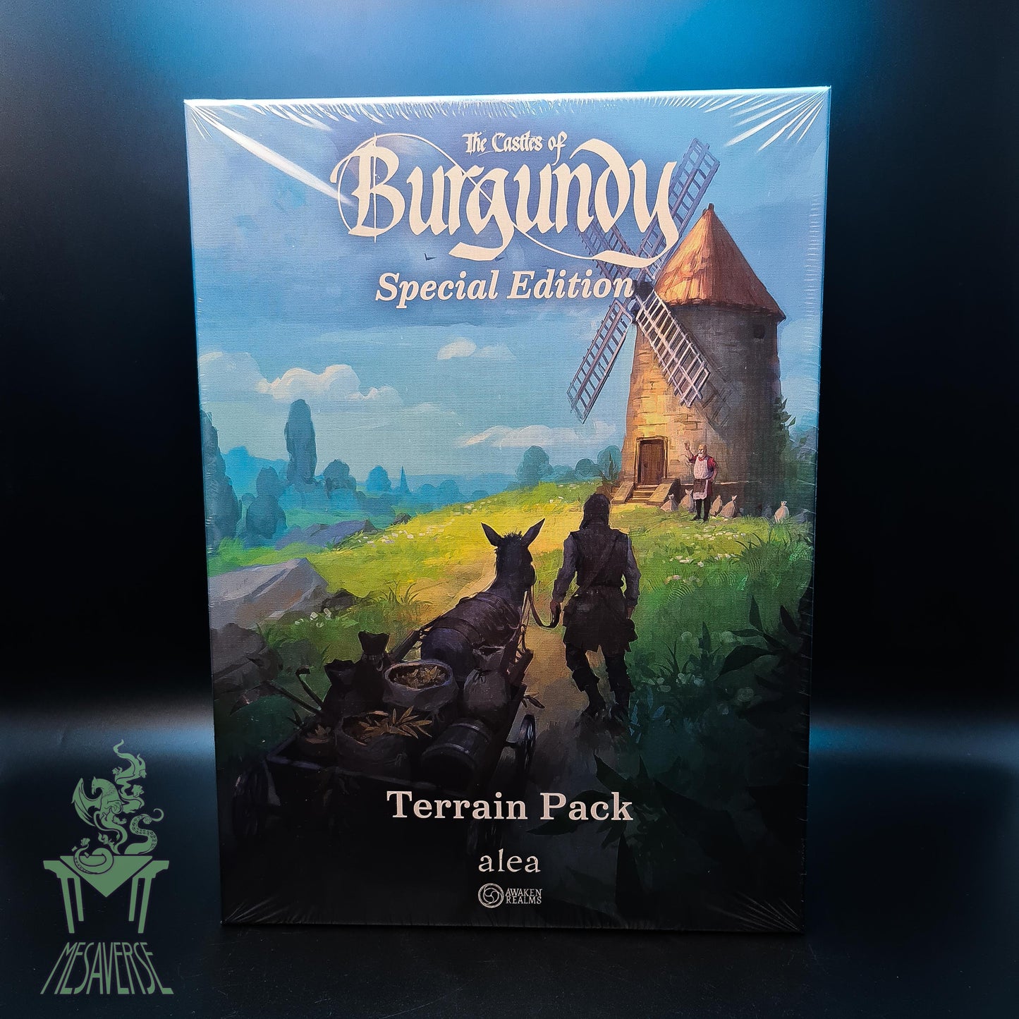 The Castles of Burgundy: Special Edition- 3D Terrain, Acrylic Hex, Upgraded Token