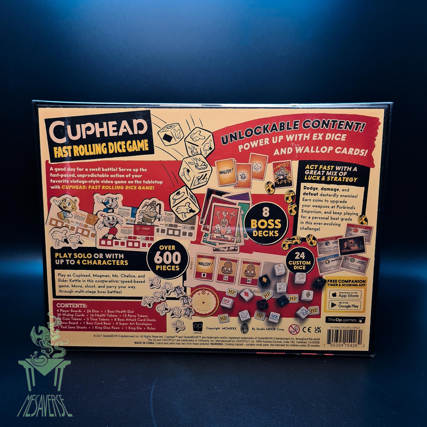 Cuphead: Fast Rolling Dice Game