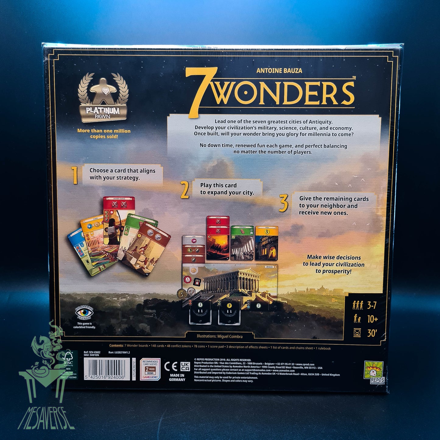 7 Wonders 2nd Edition