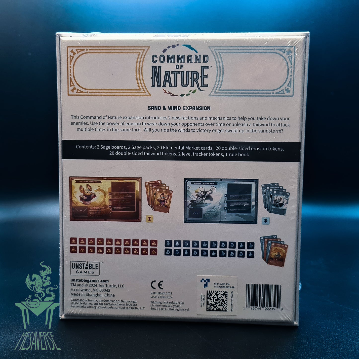 Command of Nature Sand & Wind Expansion