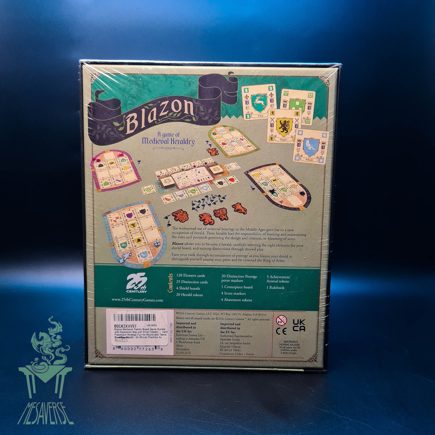 Blazon with Expansion Bag and Drink Coaster