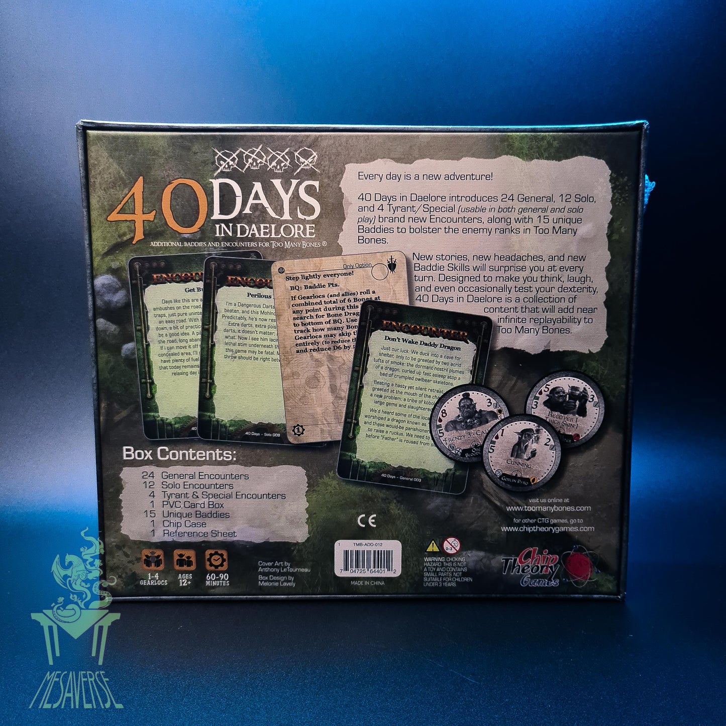 Too Many Bones: 40 Days in Daelore