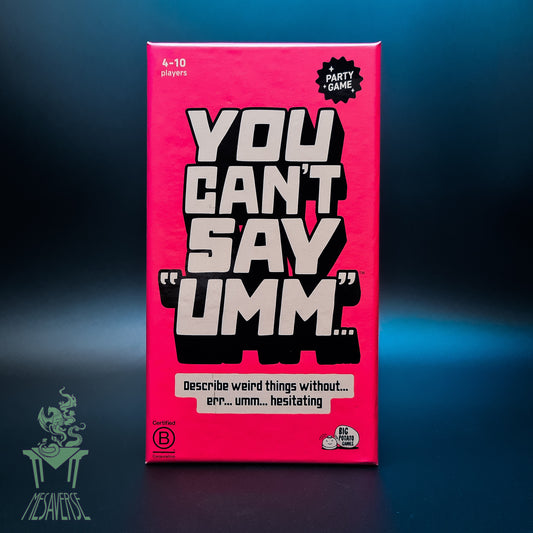 You Can't Say "Umm"