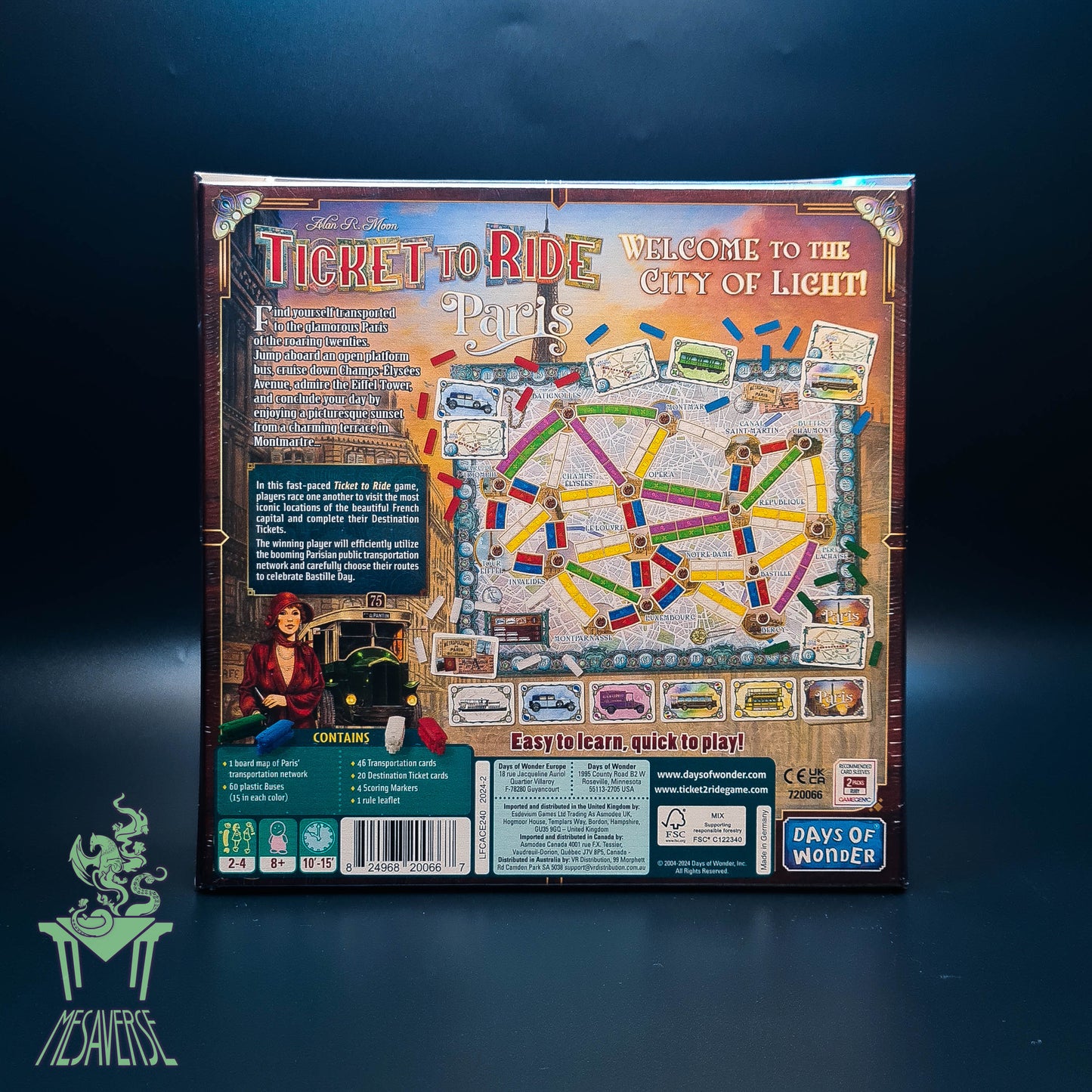Ticket to Ride: Paris