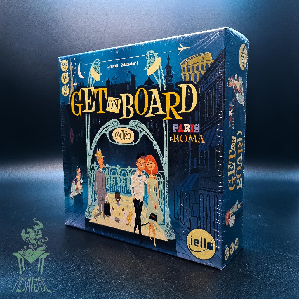 Get on Board: Paris & Roma