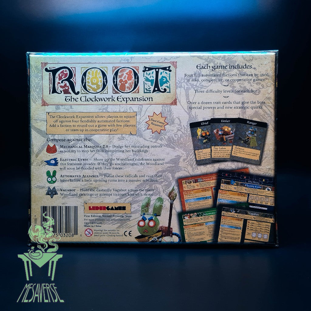 Root Clockwork Insert Root: The Clockwork Expansion – Mesaverse