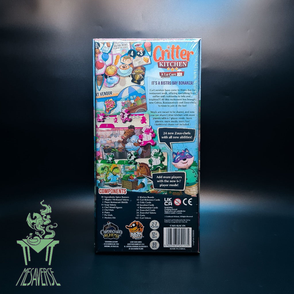 Critter Kitchen: À La Cart