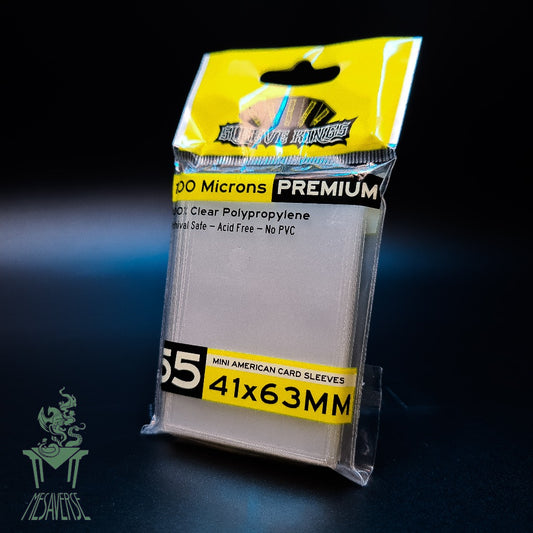 Sleeve Kings Premium Cards Sleeves Mini American 41x63mm