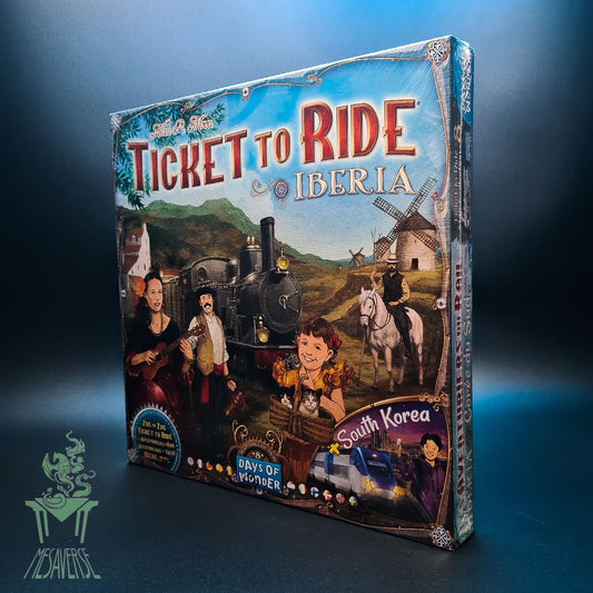Ticket to Ride Map Collection 8: Iberia & South Korea