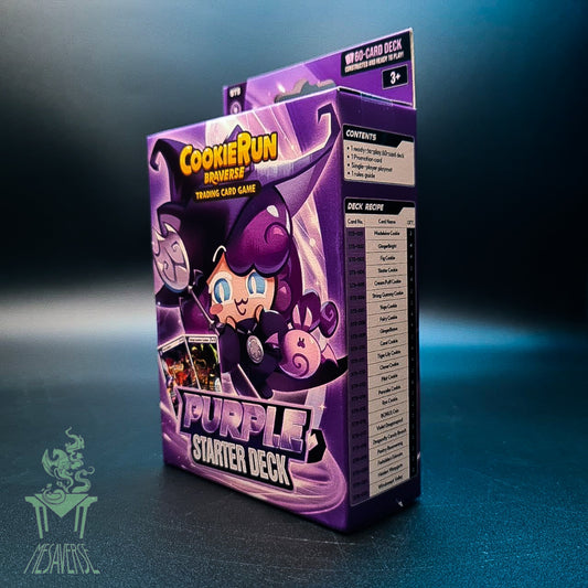 Cookierun Braverse Trading Card Game: Pruple Starter Deck