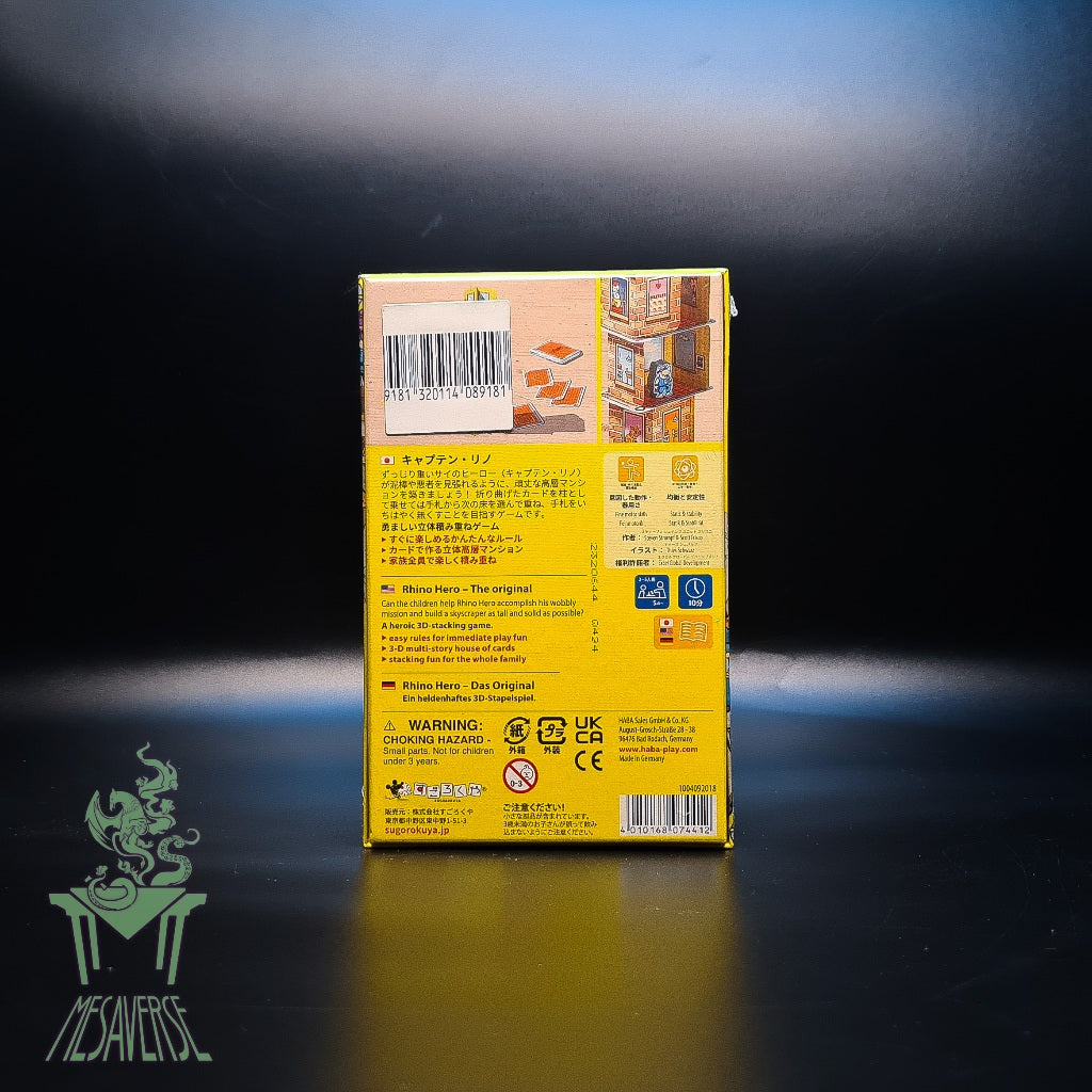 Rhino Hero Japanese Exclusive Multi-Language