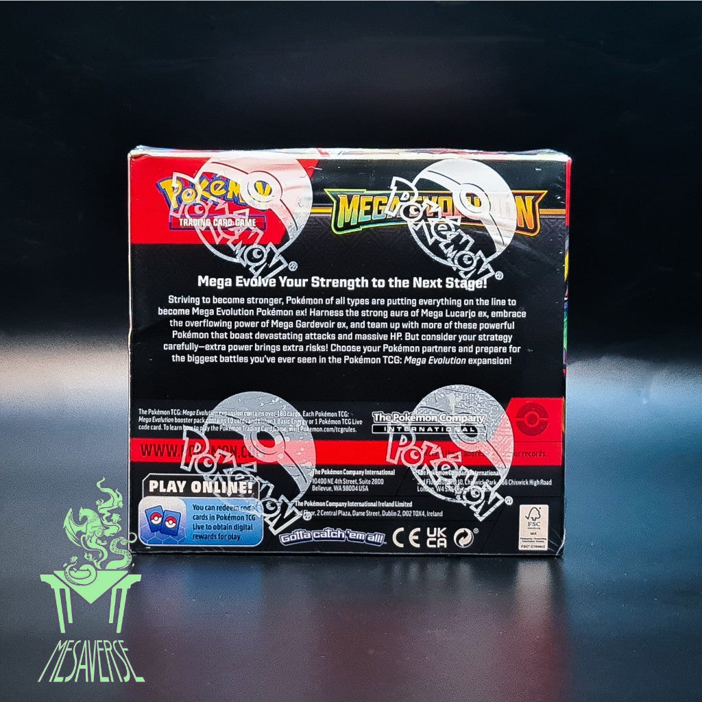 Pokemon TCG: Scarlet & Violet Mega Evolution Booster Box